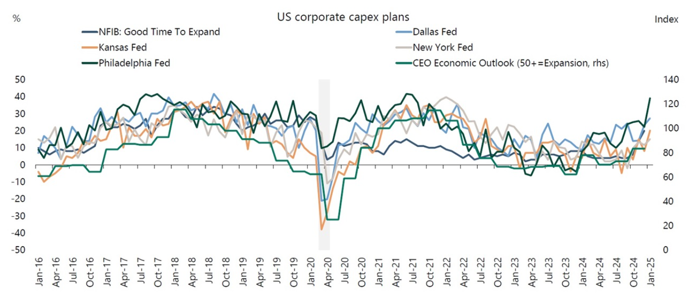 Corporate Capex Spending Plans